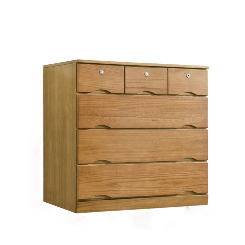 Traditional Storage Chest Dresser Wooden Storage Chest with Drawers