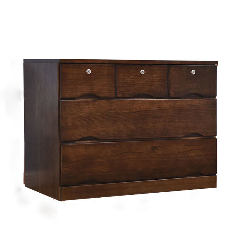 Traditional Storage Chest Dresser Wooden Storage Chest with Drawers
