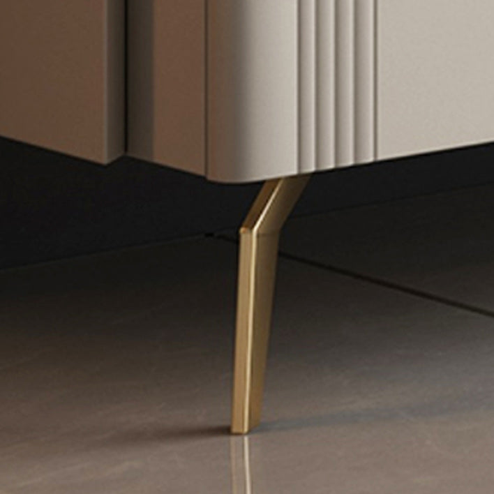 Luxurious Stone TV Console Consola 4 cajones Consola de TV con estante