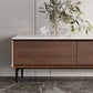 Scandinavian TV Stand Console Enclosed Storage TV Media Stand with Drawers