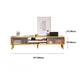 Natural 2-Door TV Stand Scandinavian Wood TV Console With Shelf Clearhalo 'furn' 'furn_tv_stands_entertainment_centers' 'Furniture' 'Living Room Furniture' 'TV Stands & Entertainment Centers' 'TV Stands & Media Storage Furniture' 'tv_stands_entertainment_centers' 5732685