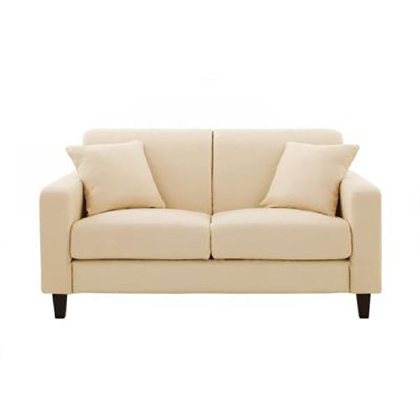 Living Room Contemporary Standard Square Arm Stationary Slipcovered Sofa