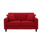 Living Room Contemporary Standard Square Arm Stationary Slipcovered Sofa