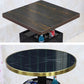 Industrial Wood Top Bistro Table Matte Finish Bar Table for Small Places Clearhalo 'Bar Furniture' 'Bar Tables' 'bar_tables' 'furn' 'furn_bar_tables' 'Furniture' 'Kitchen & Dining Furniture' 5737721