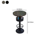 Industrial Wood Top Bistro Table Matte Finish Bar Table for Small Places Clearhalo 'Bar Furniture' 'Bar Tables' 'bar_tables' 'furn' 'furn_bar_tables' 'Furniture' 'Kitchen & Dining Furniture' 5737734