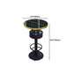 Industrial Wood Top Bistro Table Matte Finish Bar Table for Small Places Clearhalo 'Bar Furniture' 'Bar Tables' 'bar_tables' 'furn' 'furn_bar_tables' 'Furniture' 'Kitchen & Dining Furniture' 5737737