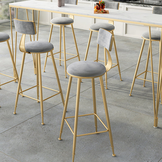 Tavolo da barra del rettangolo bianco tavolo glam in stile banco bar da barra in falso