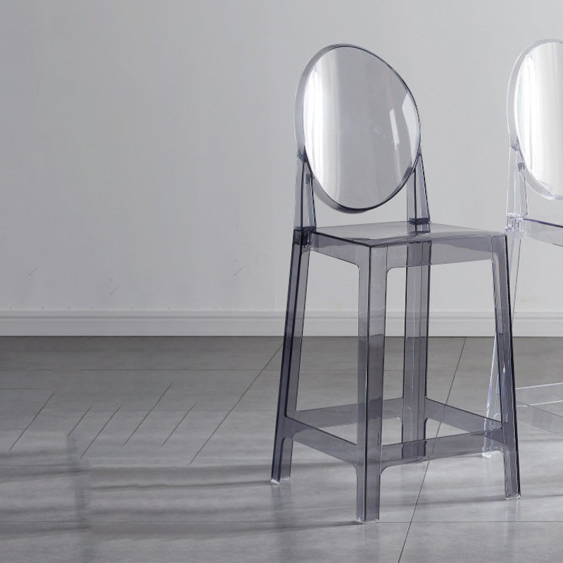 Plastique contemporain Low Back Counter Tool Represt Rester avec 4 jambes