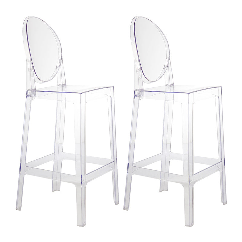 Plastique contemporain Low Back Counter Tool Represt Rester avec 4 jambes