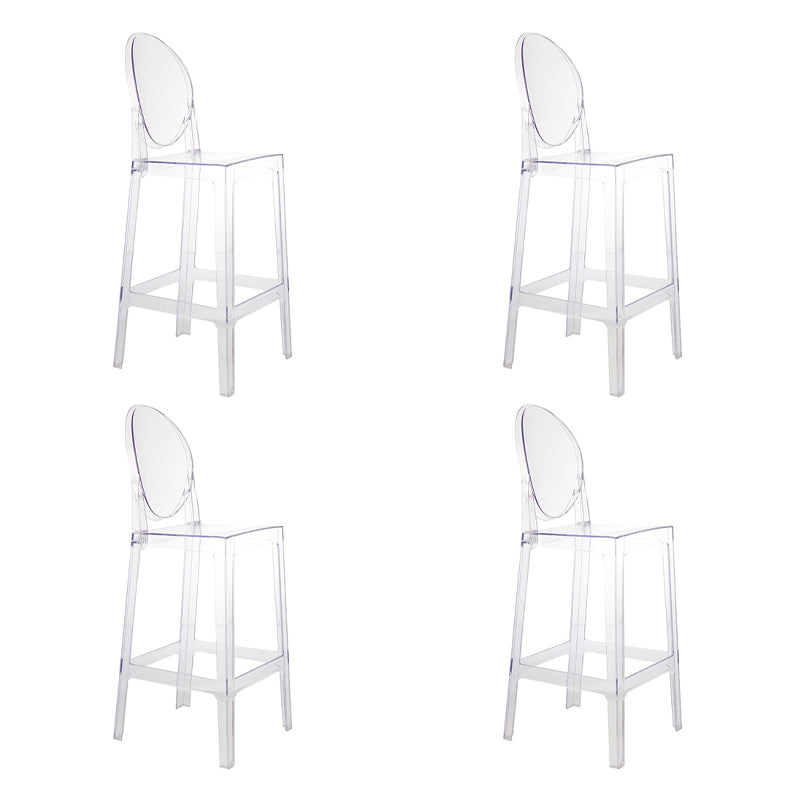 Plastique contemporain Low Back Counter Tool Represt Rester avec 4 jambes