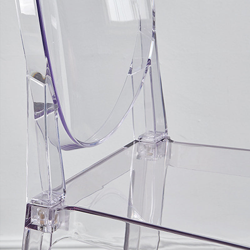 Plastique contemporain Low Back Counter Tool Represt Rester avec 4 jambes