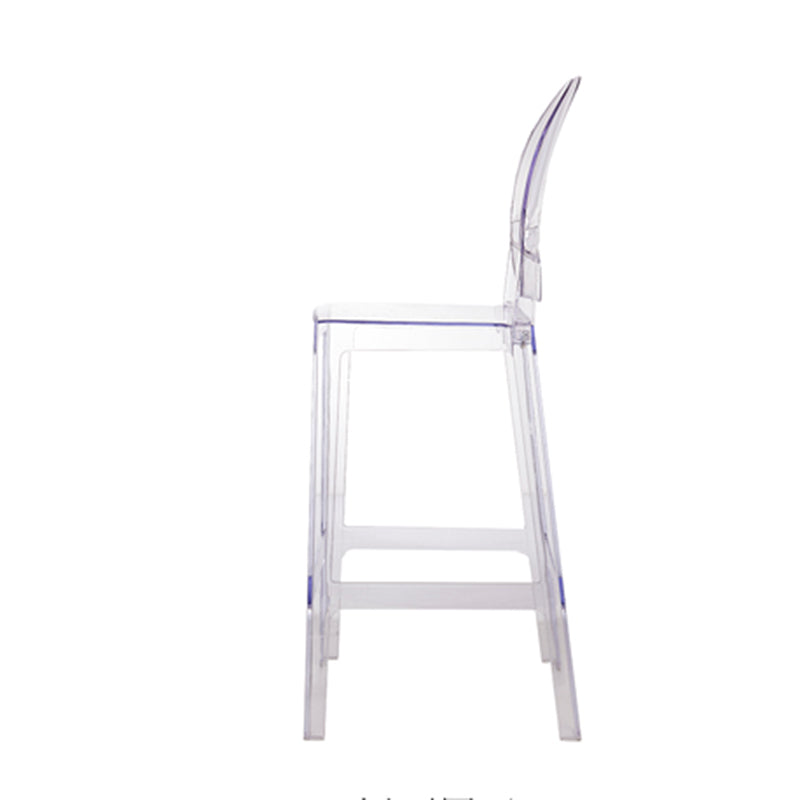 Plastique contemporain Low Back Counter Tool Represt Rester avec 4 jambes