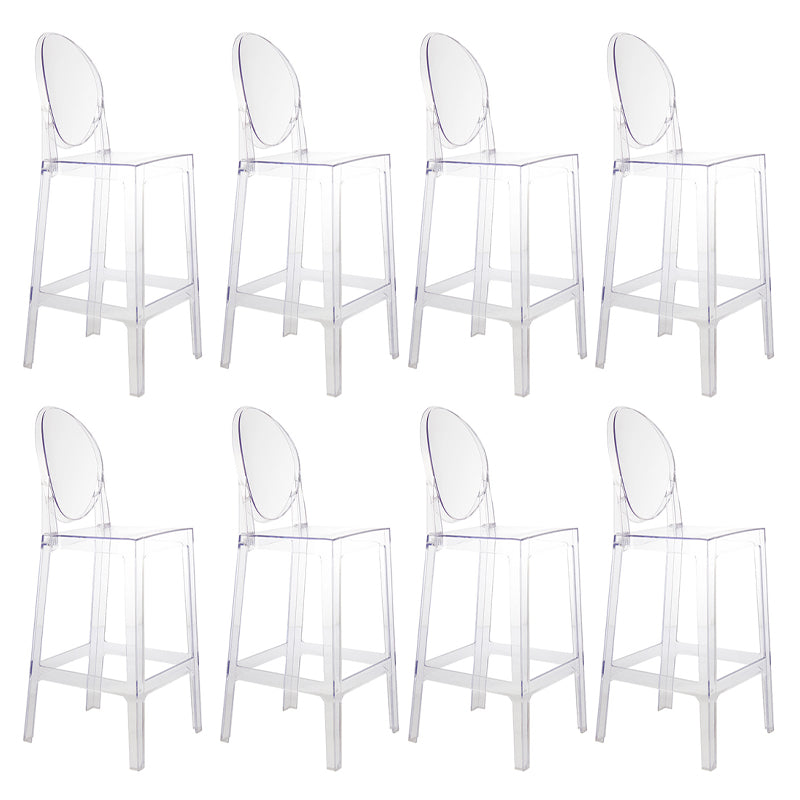 Plastique contemporain Low Back Counter Tool Represt Rester avec 4 jambes