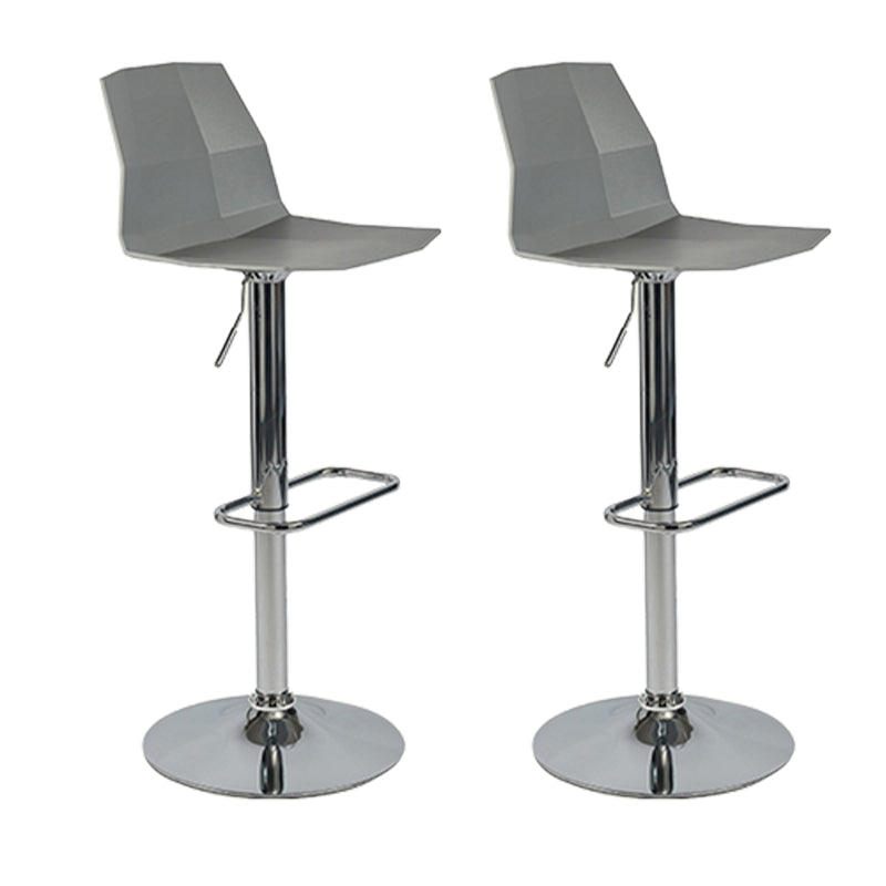 Sgabello da bar in plastica regolabile da bar moderno sgabello da banco interno con girevole