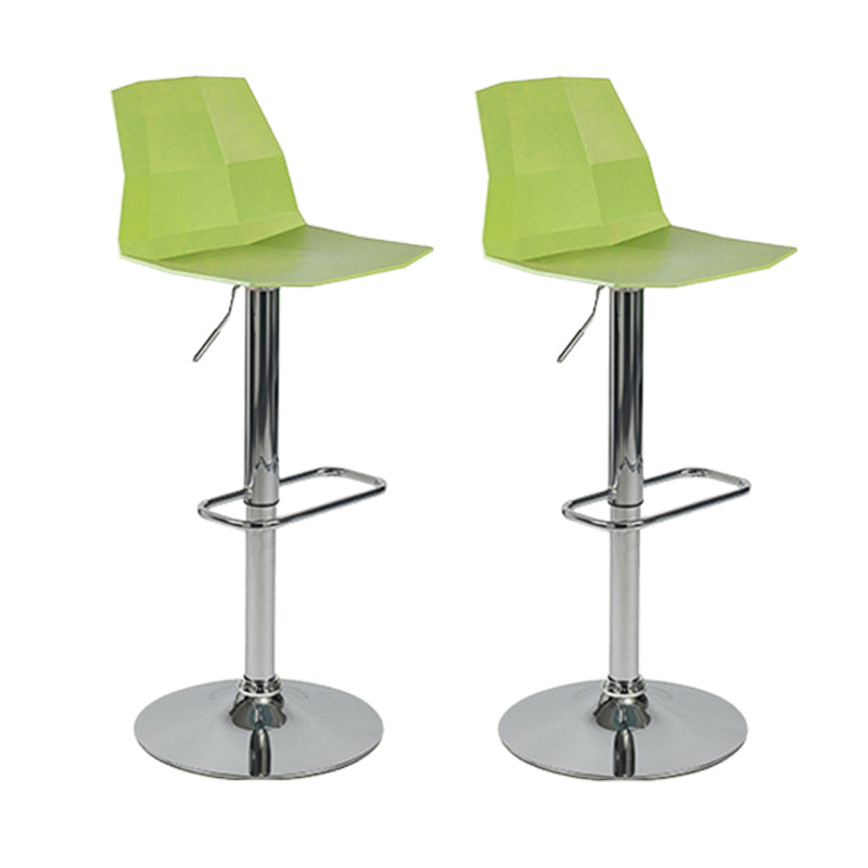 Sgabello da bar in plastica regolabile da bar moderno sgabello da banco interno con girevole
