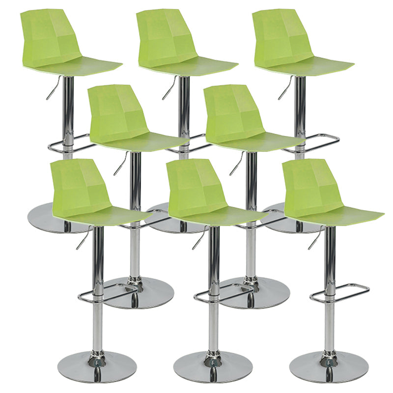 Sgabello da bar in plastica regolabile da bar moderno sgabello da banco interno con girevole