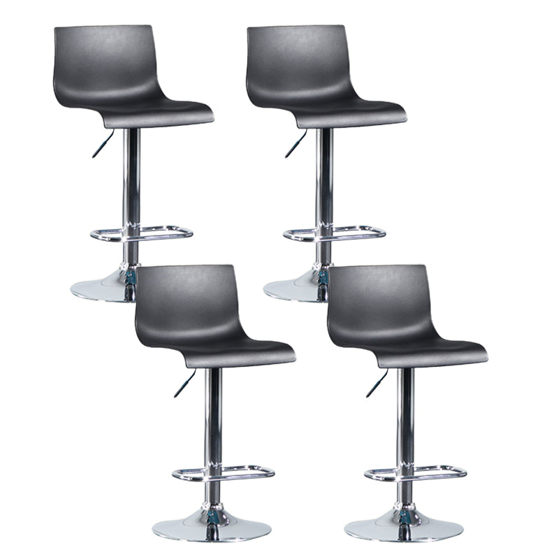 Sgabello da bar in plastica regolabile da bar moderno sgabello da banco interno con girevole