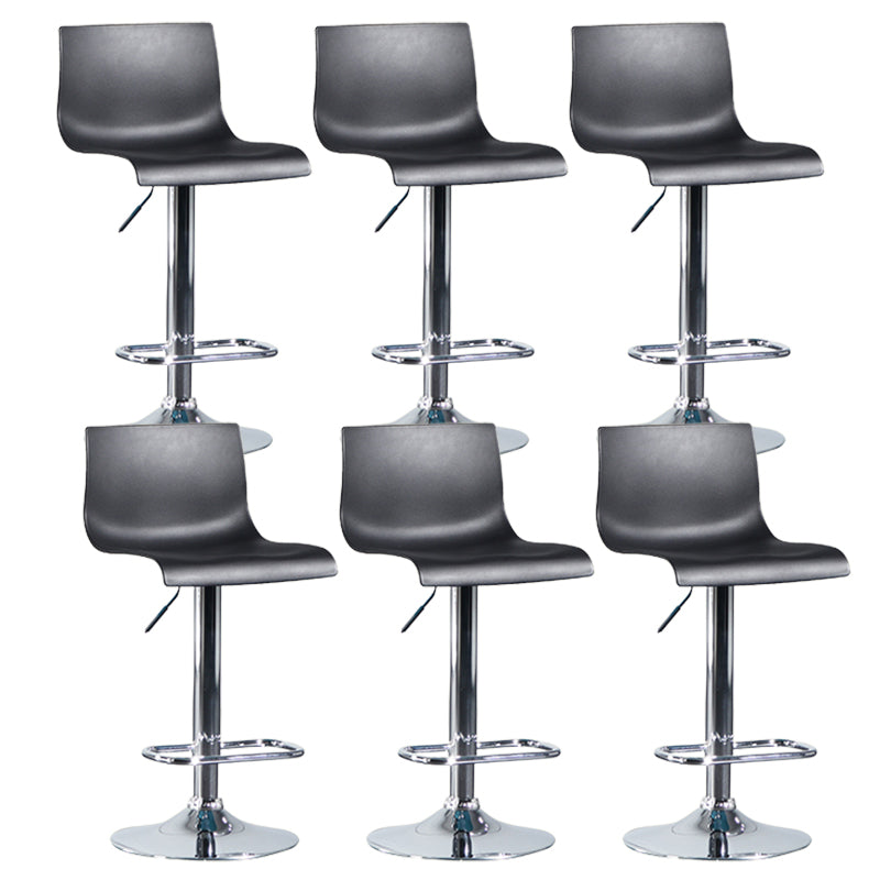 Sgabello da bar in plastica regolabile da bar moderno sgabello da banco interno con girevole