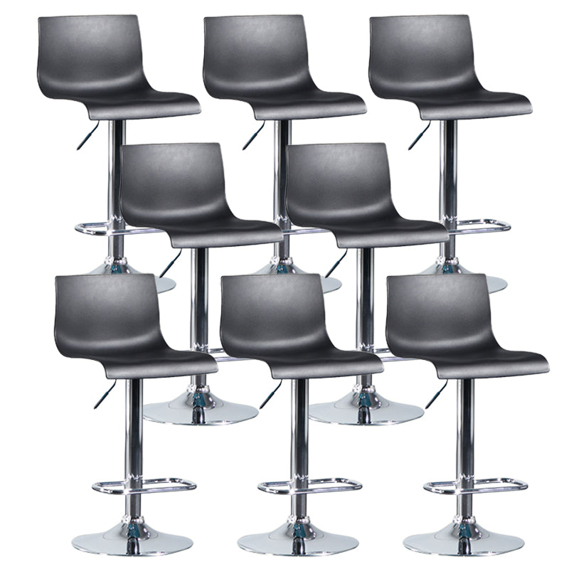 Sgabello da bar in plastica regolabile da bar moderno sgabello da banco interno con girevole