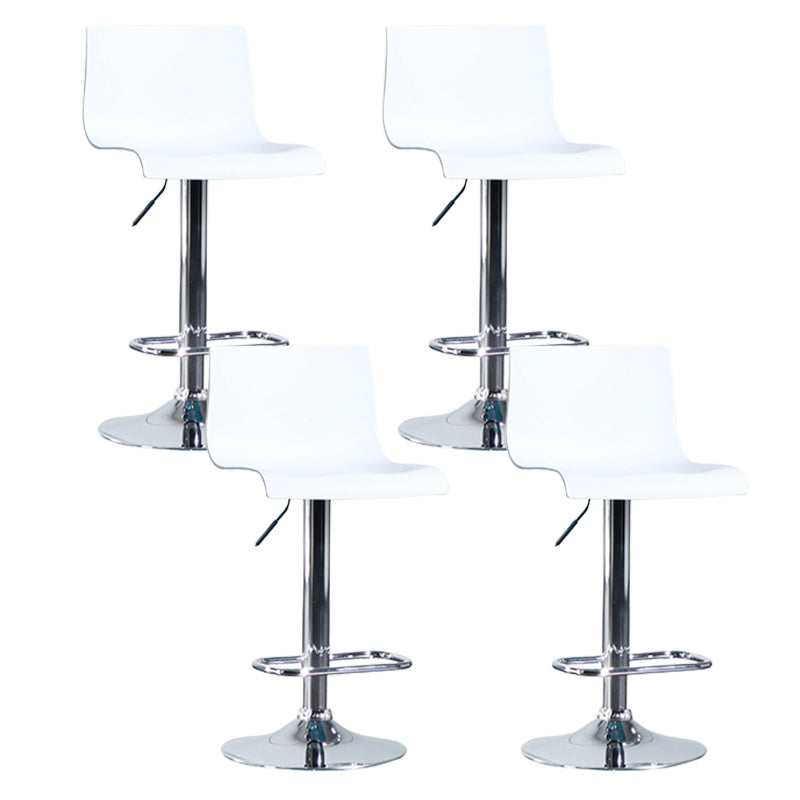 Sgabello da bar in plastica regolabile da bar moderno sgabello da banco interno con girevole