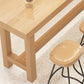 1/6/11 Pieces Modern Rectangular Pub Table Set Wooden Counter Table with Backless Stools Clearhalo 'Bar Furniture' 'furn' 'furn_home_bar_bar_sets' 'Furniture' 'Home Bars & Bar Sets' 'home_bar_bar_sets' 'Kitchen & Dining Furniture' 5739072
