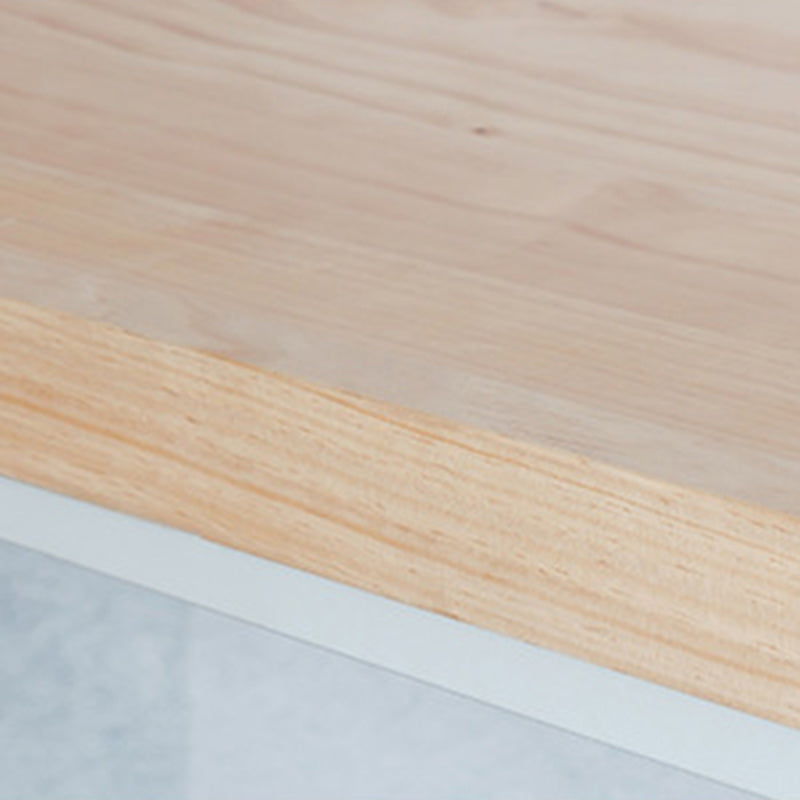 Juego de mesa de pub rectangular moderna de 1/5 piezas, mesa de mostrador de madera con taburetes altos