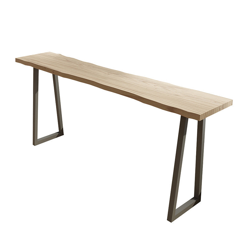 Juego de mesa de Pub rectangular moderno, mesa de mostrador de madera de 1/5 piezas con taburetes altos