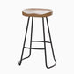 Juego de mesa de Pub rectangular moderno, mesa de mostrador de madera de 1/5 piezas con taburetes altos