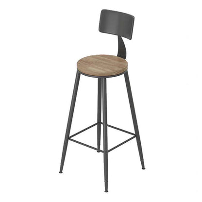 Juego de mesa de Pub rectangular moderno, mesa de mostrador de madera de 1/5 piezas con taburetes altos