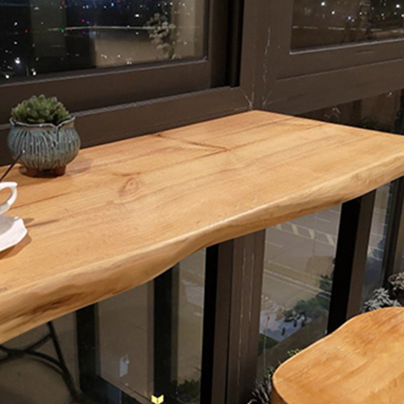 Modern Rectangular Pub Table Set 1/5/7 Pieces Wooden Counter Table with Backless Stools Clearhalo 'Bar Furniture' 'furn' 'furn_home_bar_bar_sets' 'Furniture' 'Home Bars & Bar Sets' 'home_bar_bar_sets' 'Kitchen & Dining Furniture' 5739192