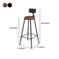 Juego de mesa de pub moderno de 1/2/4 piezas, mesa de mostrador de madera rectangular con taburetes