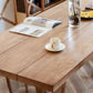 Ensemble de salle à manger moderne 1/2/5/7 pièces, ensemble de dinette à double piédestal en bois massif