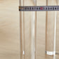 Acryl poten eetmeubelset 1/2/3/4 stuks ronde tafel met gestoffeerde stoelen