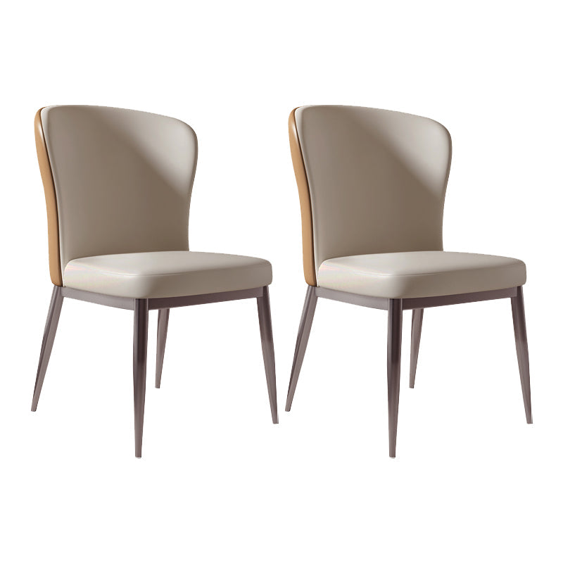 デザイナーダイニングセット1/2/4/5/7ピースストーンとメタルダイネットセットホワイト