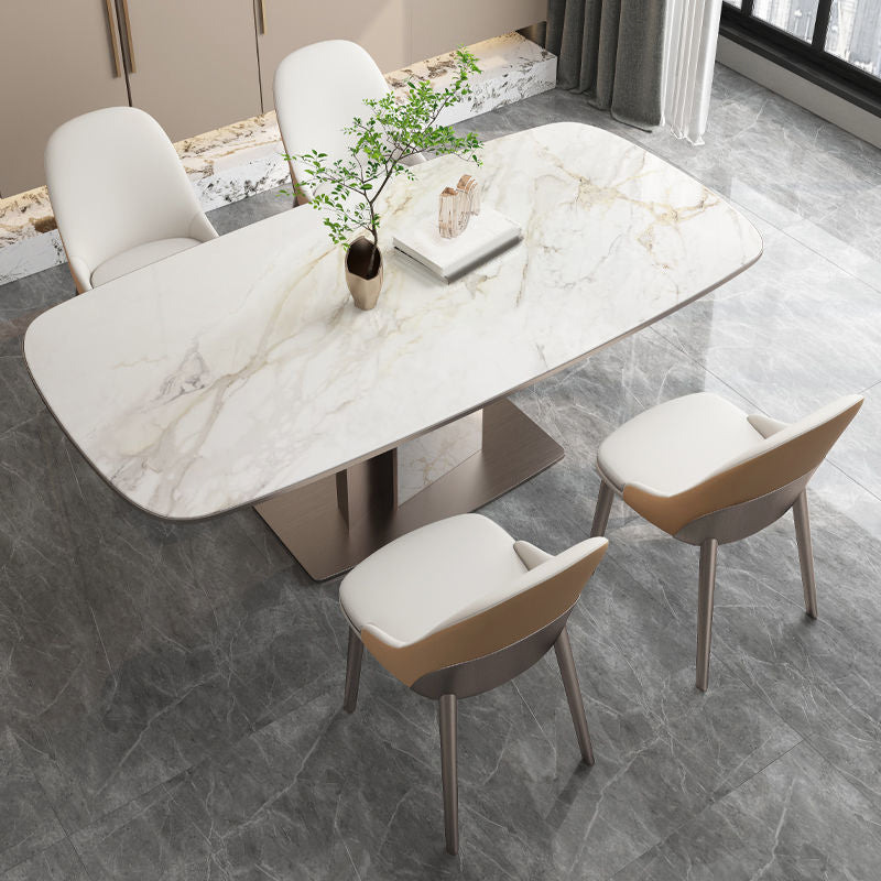 Nordic Sintered Stone Top Ess -Set Rechteck 1