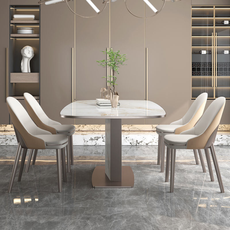 Nordic Sintered Stone Top Ess -Set Rechteck 1