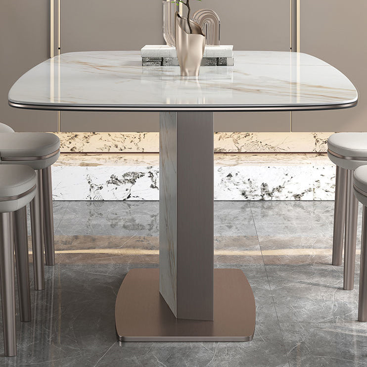 Nordic Sintered Stone Top Ess -Set Rechteck 1