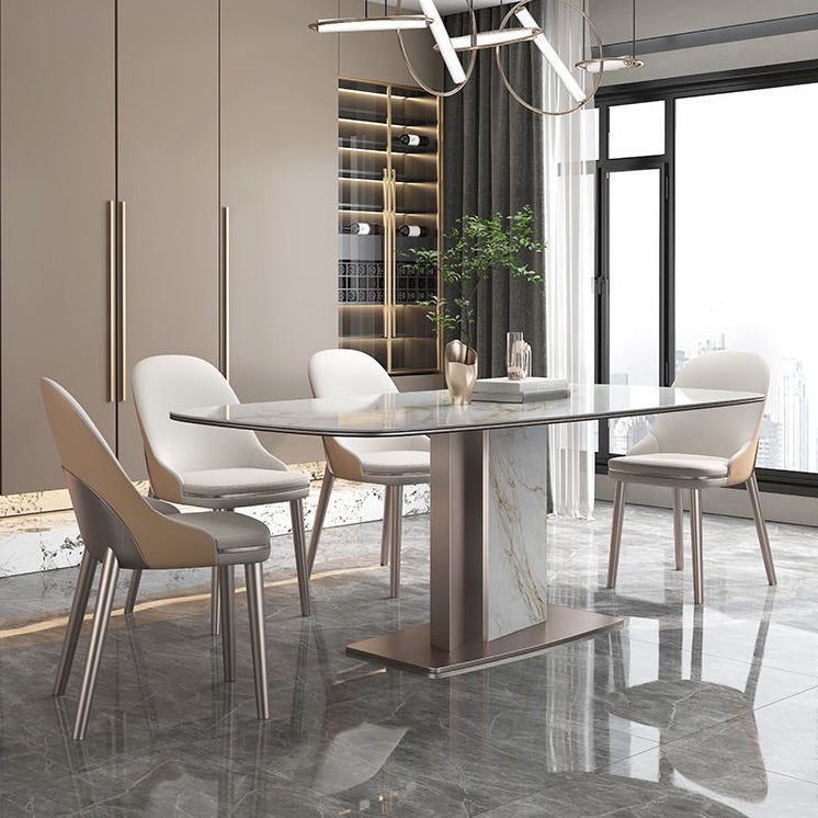 Nordic Sintered Stone Top Ess -Set Rechteck 1