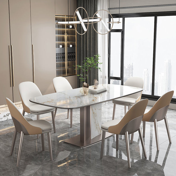 Nordic Sintered Stone Top Ess -Set Rechteck 1