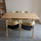 Solid Wood Dining Set 1/2/4/5/7 Pcs Double Pedestal Table with Bench and Chairs Clearhalo 'Dining Room Sets' 'Dining Tables & Seating' 'dining_room_set' 'furn' 'furn_dining_room_set' 'Furniture' 'Kitchen & Dining Furniture' 5739374