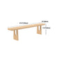 Solid Wood Dining Set 1/2/4/5/7 Pcs Double Pedestal Table with Bench and Chairs Clearhalo 'Dining Room Sets' 'Dining Tables & Seating' 'dining_room_set' 'furn' 'furn_dining_room_set' 'Furniture' 'Kitchen & Dining Furniture' 5739381