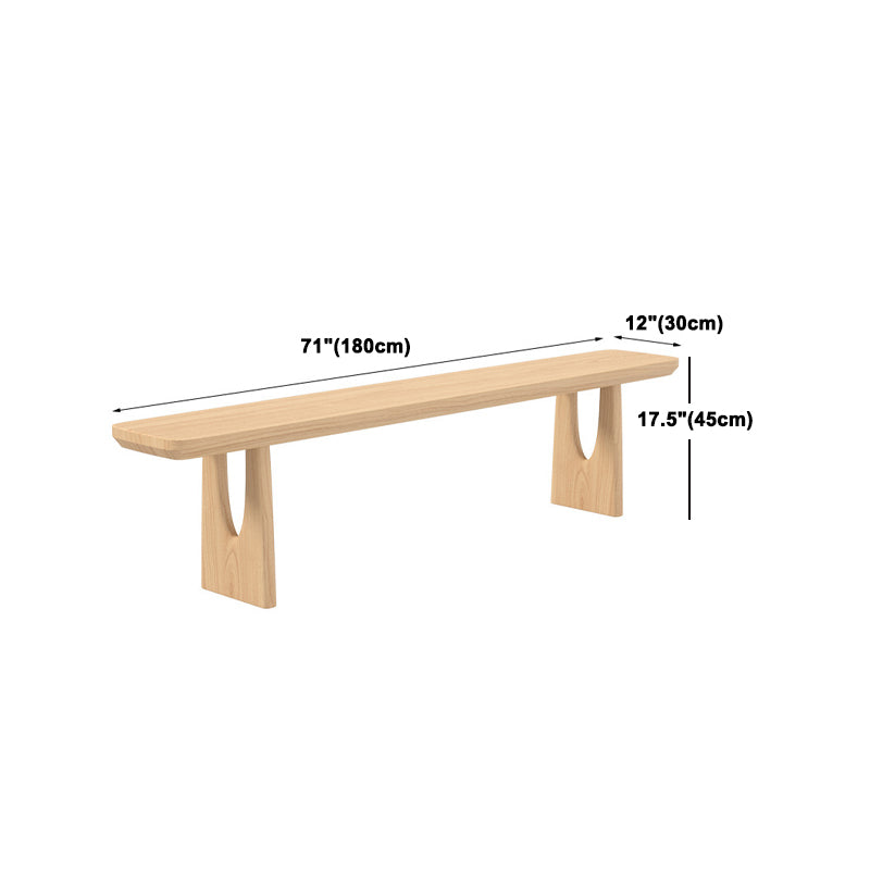 Solid Wood Dining Set 1/2/4/5/7 Pcs Double Pedestal Table with Bench and Chairs Clearhalo 'Dining Room Sets' 'Dining Tables & Seating' 'dining_room_set' 'furn' 'furn_dining_room_set' 'Furniture' 'Kitchen & Dining Furniture' 5739384