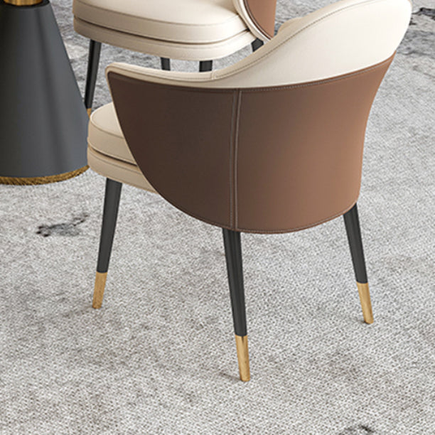 Set da pranzo rotondo piedistallo 1/4/5 pezzi Top Dinette moderno set in bianco