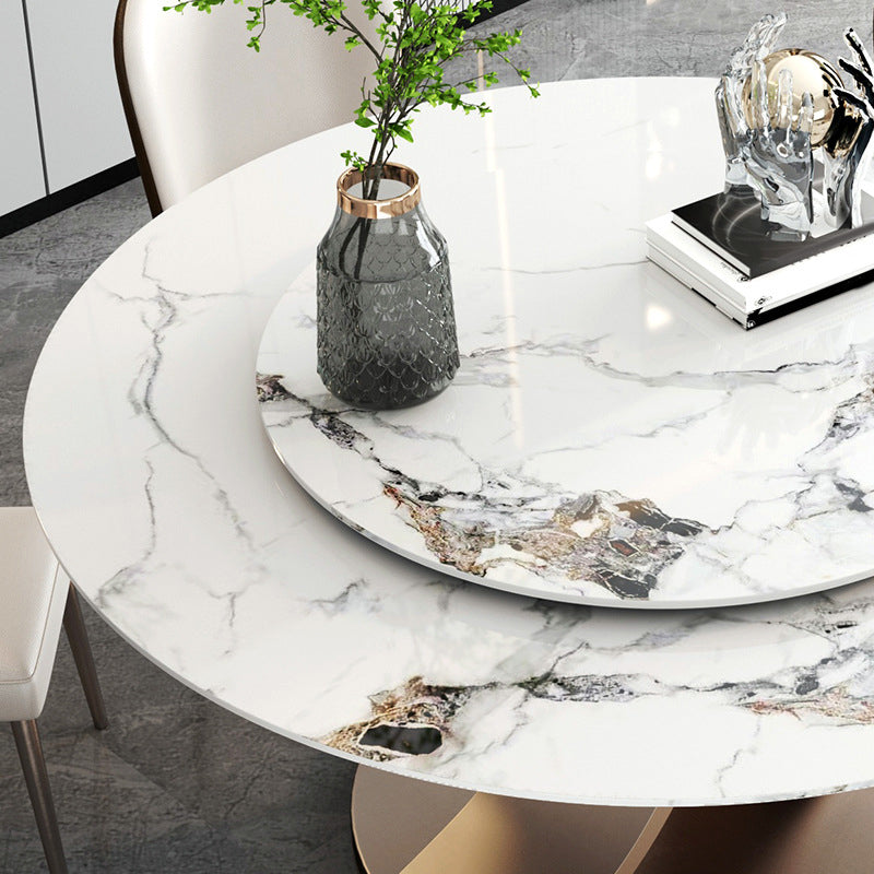 Set à manger moderne Pierre 1/4/5/7 pièces meubles de plate-forme pour la salle à manger pour la maison