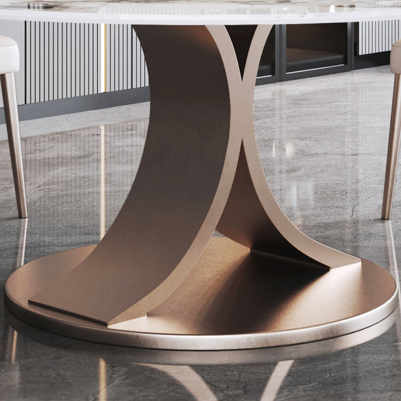 Set à manger moderne Pierre 1/4/5/7 pièces meubles de plate-forme pour la salle à manger pour la maison