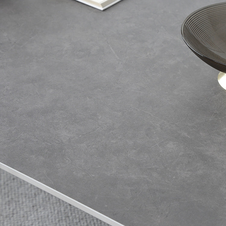 Modern Sintered Stone Top Dining Set Rectangle 1/3/4/5 Pieces Wooden Dining Room Table Set Clearhalo 'Dining Room Sets' 'Dining Tables & Seating' 'dining_room_set' 'furn' 'furn_dining_room_set' 'Furniture' 'Kitchen & Dining Furniture' 5739466