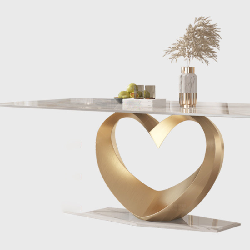 Set da tavolo in pietra sinterizzato glam nordico set da pranzo set da pranzo 1/4/5/7/9