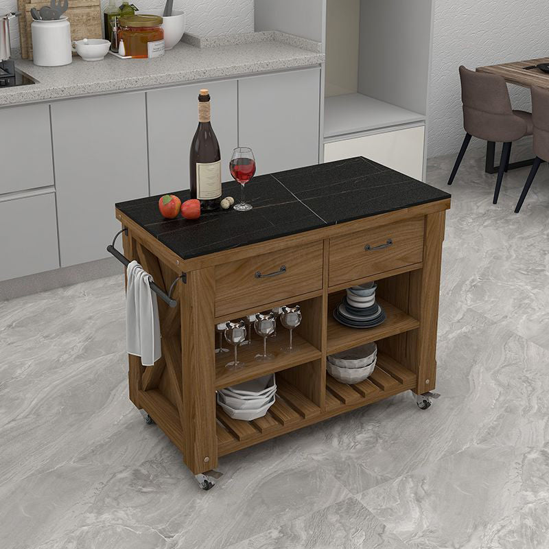 31,49 "carrello moderno moderno in alto carrello in legno per sala da pranzo