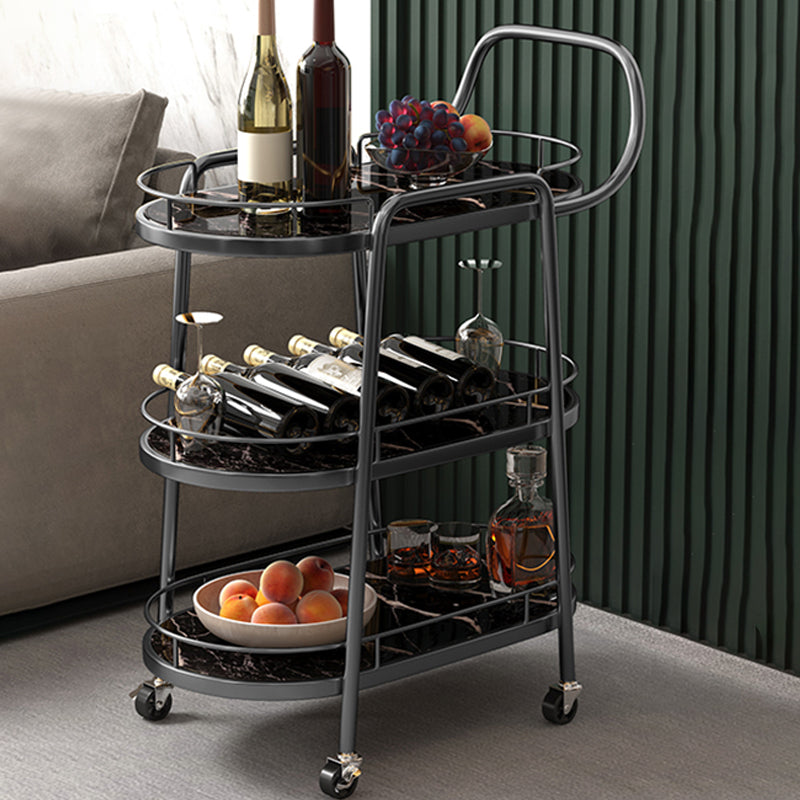 32.28 "高ローリングモダンスタイルの準備テーブルストーン準備テーブルダイニングルーム用