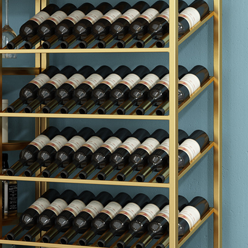 Industrial Iron Bottle Wine Rack Simple Floor Bottle Holder with Wine Storage Clearhalo 'furn' 'furn_wine_racks' 'Furniture' 'Kitchen & Dining Furniture' 'Wine Racks' 'wine_racks' 5739792